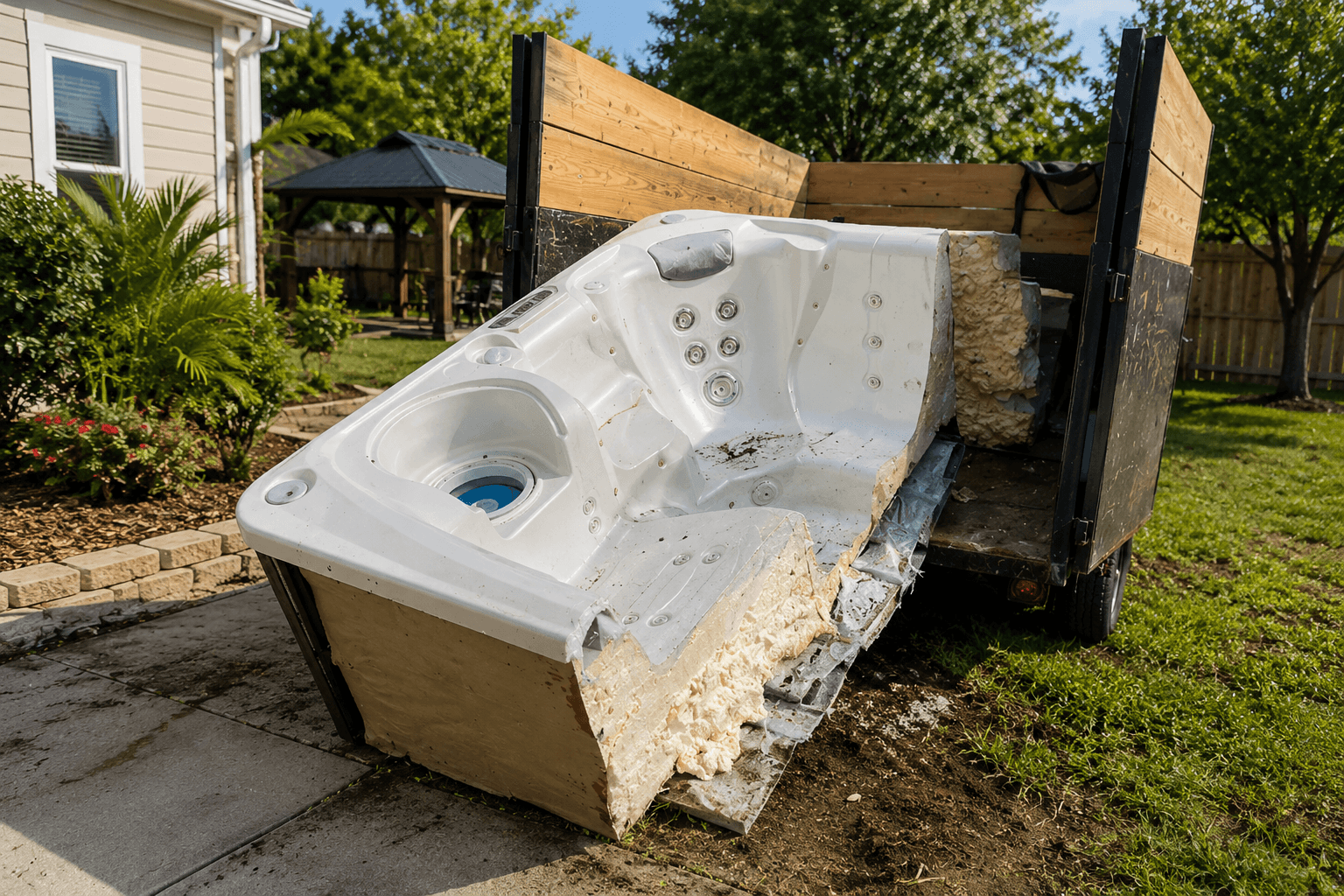Hot Tub Removal in Lutz FL